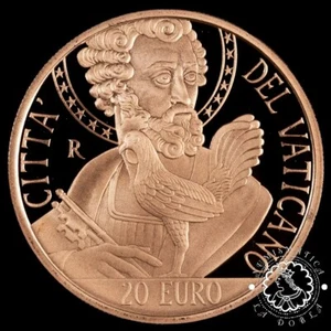 2024 - Estuche 20 EURO PROOF - San Pedro y el Gallo - VATICANO - Picture 1 of 4