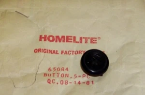 Homelite 410 450 550, 650, 750, EZ, Super EZ & More Manual Oil Pump Button 65084 - Picture 1 of 1