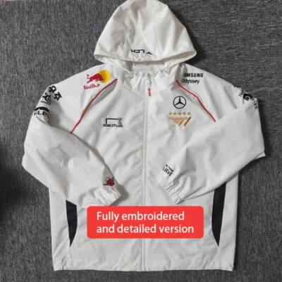 2025 Coat LCK Team T1 Uniform S14 Faker Jacket LOL World Championship Embroidery - Image 1 of 4