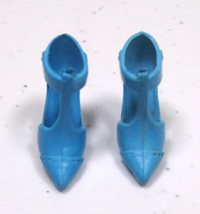 Fashion Doll Barbie High Heel T Strap Shoes For 6 Inch Dolls - Picture 1 of 4