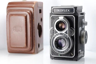 Zeiss Ikon Ikoflex IIa TLR  Leather in Good Condition with Case 'Perfect Work' - Photo 1/4
