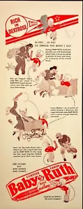 1942 Curtiss Candies Baby Ruth Candy Bar Forze Armate Pubblicità Stampa Vintage Preferita - Foto 1 di 6