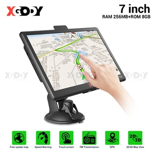 XGODY 7'' Motorhome Car GPS Navigation for Car Truck Sat Nav Navigator Free Maps - Picture 1 of 13