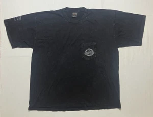 Vintage Harley Davidson Shirt Mens XXL Black Heavy Weight Pocket Made In USA - Picture 1 of 7