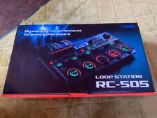 Boss RC-505 Loop Station Looper Phrasenrekorder gebraucht mit Netzadapter Japan gebraucht for sale