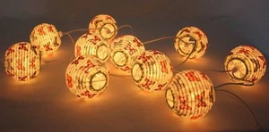 CLEARANCE SALE Children Lantern Lampshade Garland Home Decor Party Pom Pom Light - Picture 1 of 5