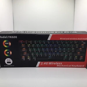 2.4g wireless mechanical keyboard yk600 #0443 - Picture 1 of 2