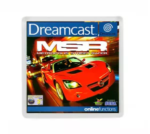 METROPOLIS STREET RACER SEGA DREAMCAST THE FRIDGE MAGNET IMAN NEVERA - Imagen 1 de 1