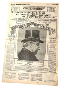 De colección San Francisco Examiner, Great Moments of History 9/7/1901 (10/5/1972) - Imagen 1 de 2