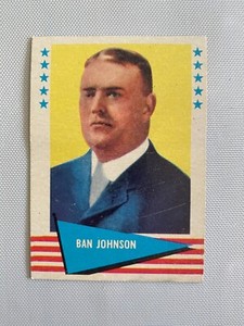 1961 Fleer Baseball Greats Ban Johnson #48 | Big Card Auction Now!