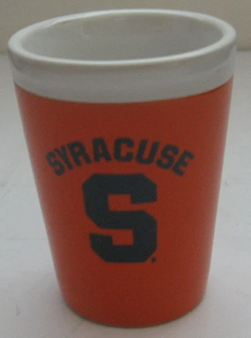 Syracuse University Shot Glass Orange Orangemen Cover