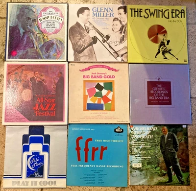 74 x JAZZ BIG BAND/SWING LP Album Vinyl Records Bundle Job Lot 💥 - Image 1 of 4