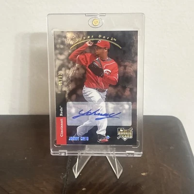 2008 Upper Deck Johnny Cueto Auto /93 No.312 - Image 1 of 2