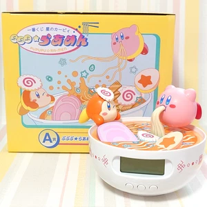 Kirby Pupupu Ramen Timer Alarm with Game Music Ichiban kuji Figure Prize A - Picture 1 of 13