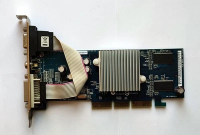 Asus 9520-X nVidia GeForce FX5200 128MB AGP VGA Card - Test OK! - Image 1 of 4