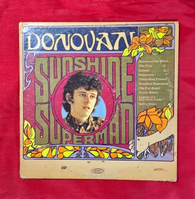 Donovan - Sunshine Superman 1966 LP Vinyl-Epic LN24217-Mono/Pitman PLAYS GREAT - Image 1 of 4
