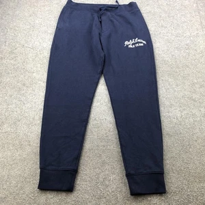 Polo Ralph Lauren Sweatpants Mens Medium Navy Polo Team Joggers Drawcord Cuffed - Picture 1 of 10