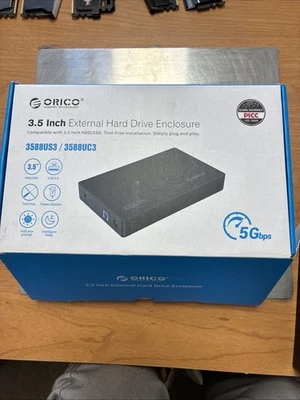 ORICO 3588US3 3.5 inch External Hard Drive Enclosure USB 3.0 - Image 1 of 4