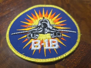 US Air Force B-1B Jet Star Burst Colorful Embroidered Patch USAF Bomber - Picture 1 of 3
