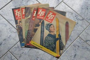6 x seltene DDR Zeitschrift Illustrierte Zeit im Bild 1961 - Bild 1 von 5