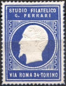ER10372 Erinnofilo Pubblicitario: Studio Filatelico Ferrari - Torino - Picture 1 of 1