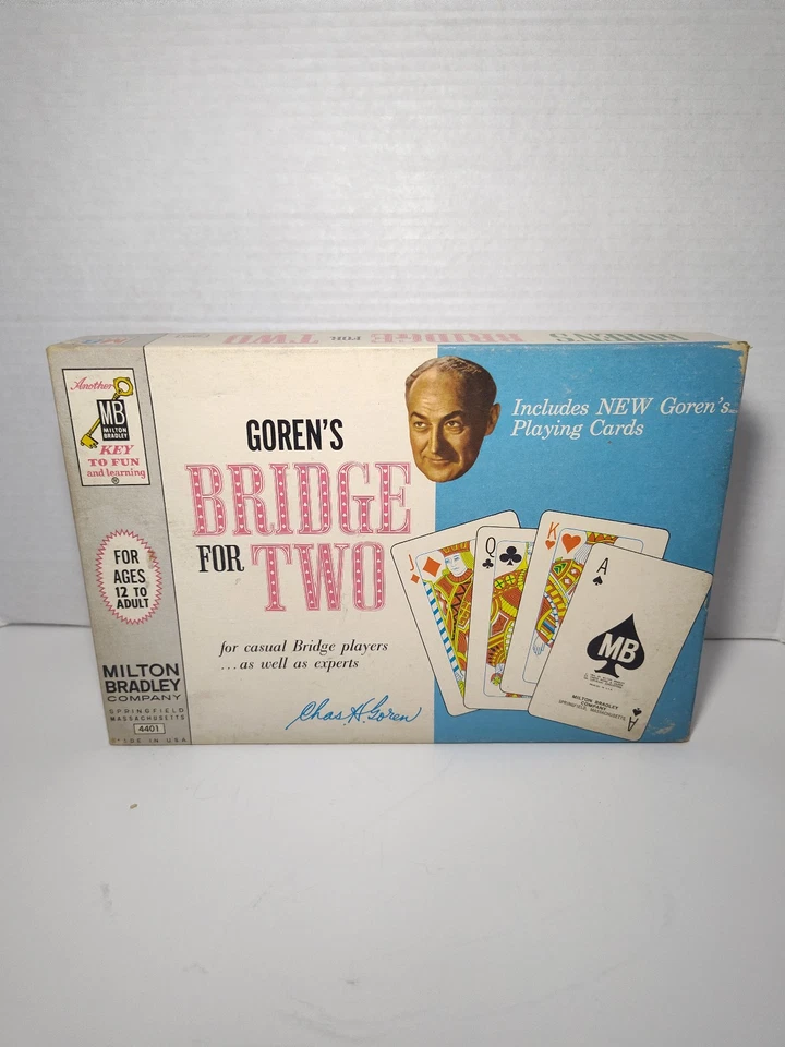Milton Bradley Goren’s Bridge for Two Card Game #4401 Sealed w/Woolworth Sticker - Image 1 of 4