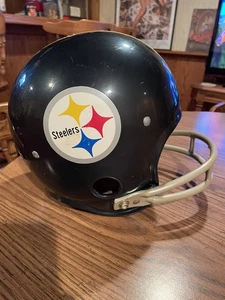 Vtg Rawlings Pittsburgh Steelers Football Helmet HNFL-N Small NFL NL - Picture 1 of 9
