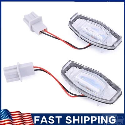 2X LED License Plate Light White For 2003-2017 Honda Accord Sedan 4-Door 6000K - Image 1 of 4