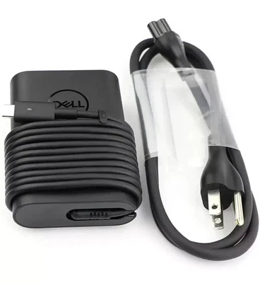 NUEVO OEM 65W Tipo-C/USB-C Cargador Adaptador Para Dell LA65NM170 7370 7280 7480 9FNYW Foto 1 de 4