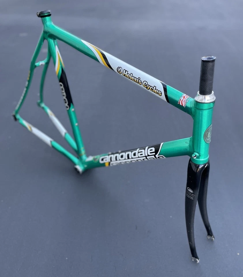 Cannondale Optimo Road Bike Frameset Set / Full Carbon Fork / Ritchey Headset - Image 1 of 4