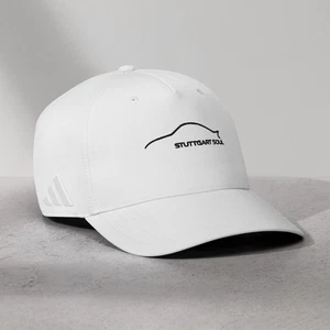 Porsche Inspired Adidas Baseball Cap | Stuttgart Soul White Mütze - Bild 1 von 1