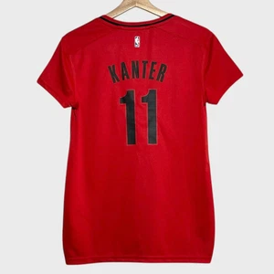 Enes Kanter Portland Trail Blazers rot Ärmel Basketball Trikot Damen Small - Bild 1 von 5