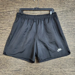 Nike Sportswear NSW Flow gewebte Herrenshorts Größe Large dreifach schwarz DM6829-010 - Bild 1 von 8