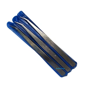Tweezer Twe7 3X Threading Tool Angle Tip Stainless Steel - Picture 1 of 1