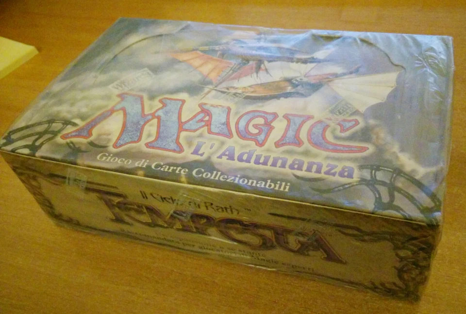 magic ✰✰ TEMPEST SEALED ITALIAN BOOSTER BOX ✰ BOX SIGILLATO ITALIANO TEMPESTA ✰✰ - Immagine 1 di 1