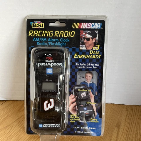 1999 Dale Earnhardt: RACING RADIO AM/FM ALARM  CLOCK FLASHLIGHT Cover