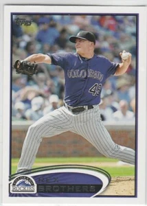 2013 topps #72 Rex Brothers ROCKIES - Picture 1 of 1