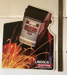 Lincoln Electric Metal Advertising Sign NOS 19.5 X 15.5" - Picture 1 of 4