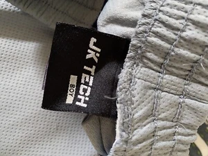 Preowned boys JK Tech size xl shorts with elastic waist, light grey  - Picture 1 of 3