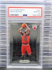 2012-13 Prizm Jimmy Butler Rookie Card RC #205 PSA 10 GEM MINT Bulls