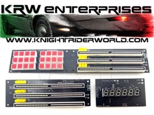 Pontiac Firebird Knight Rider 1982 primera temporada piloto consola superior electrónica KRW - Imagen 1 de 12