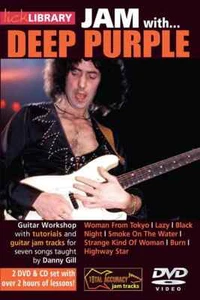Lick Library JAM WITH Blackmore's DEEP PURPLE Guitar Video Lessons 2-DVDs + CD - Picture 1 of 1