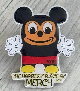The Happiest place at MERCH amazon employee peccy pin - Picture 1 of 1