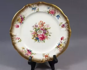 Hammersley LADY PATRICIA Gold Signed F Howard 7 7/8" Salad Dessert Plate - Picture 1 of 8