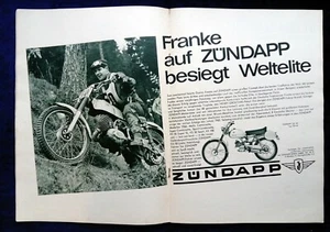 Zündapp GS 50, originale Werbung aus 1966 - Picture 1 of 1