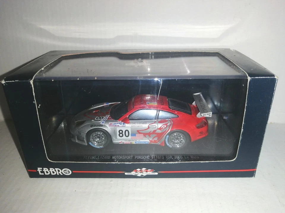 PORSCHE 911 GT3 RSR 2005 LE MANS REF.778 EBBRO SCALA 1/43 - Immagine 1 di 1