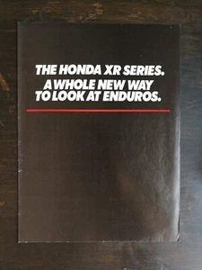 Vintage 1979 Honda XR500 XR250 XR200 Motorcycle 5-Page Original Ad - Picture 1 of 5
