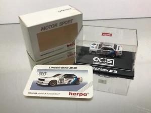 HERPA 3527 BMW E30 M3 DTM LINDER VOGELSANG #12 NISSEN -1:87- GOOD IN BOX - 319 - Imagen 1 de 5