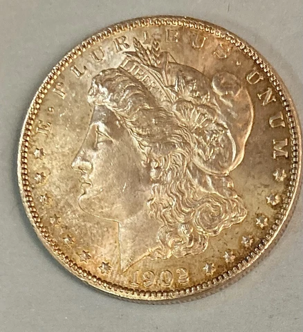 🔥GEM/BU Quality🔥 1902-O Morgan~ Nice Toning Obverse, Light Tone Reverse Cover