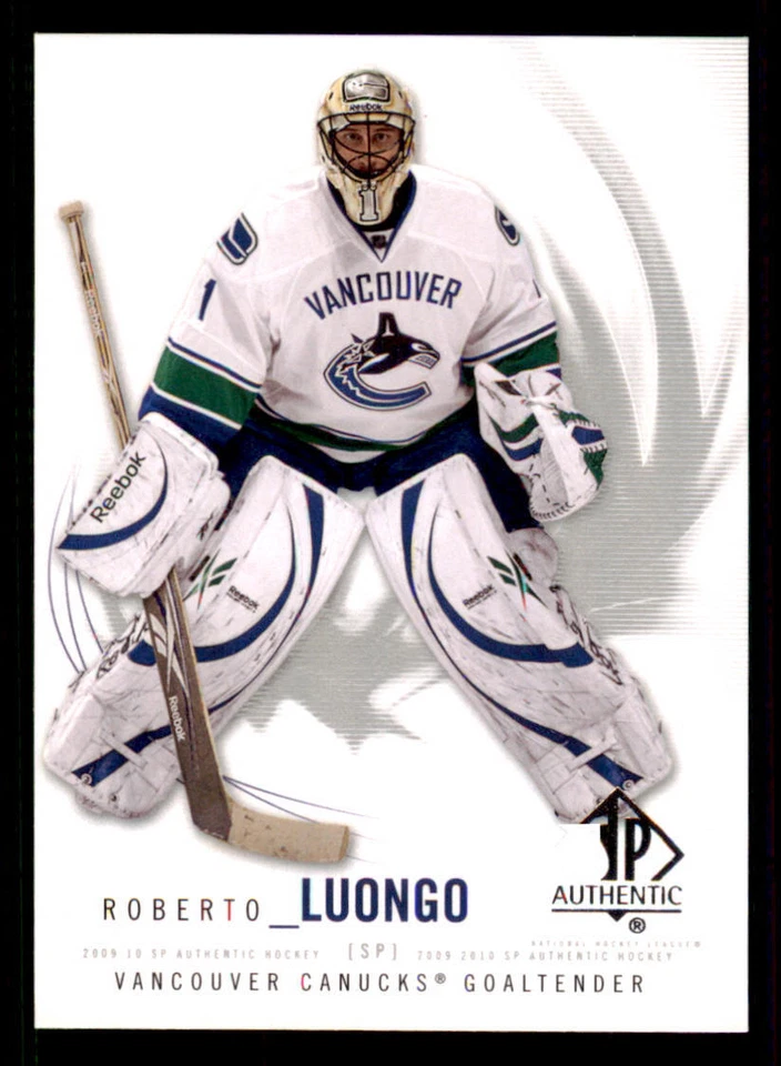 2009-10 SP Authentic #16 Roberto Luongo - Image 1 of 2